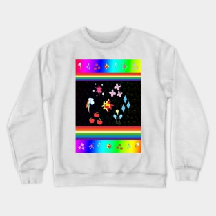 My little Pony - Elements of Harmony Cutie Mark - Mane 7 Crewneck Sweatshirt